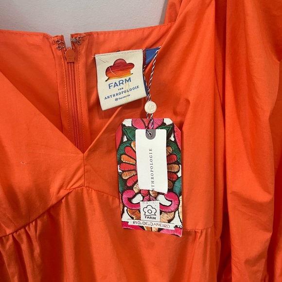 Farm Rio Colorblock Maxi Dress NWT Anthropologie - Picture 4 of 7